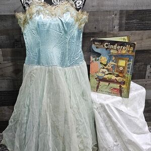 Disney Cinderella Kids Costume - Blue and White